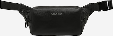 Calvin Klein - Riñonera en negro: frente
