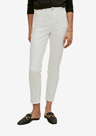 COMMA Jeans in White: front
