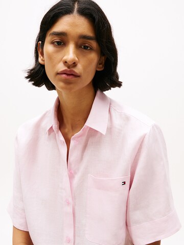 TOMMY HILFIGER Bluse in Pink