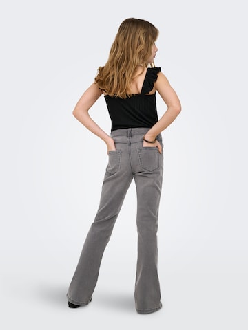 ONLY GIRLS Flared Jeans 'KOGBlair' i grå