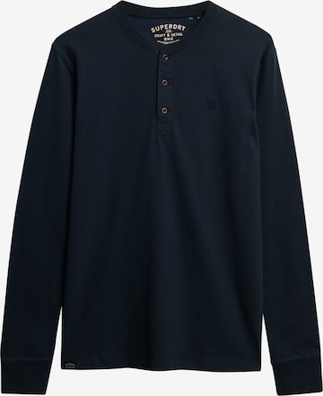 T-Shirt 'Essential' Superdry en bleu : devant