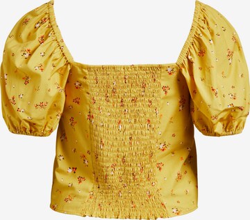 OBJECT Bluzka 'Rose' w kolorze żółty