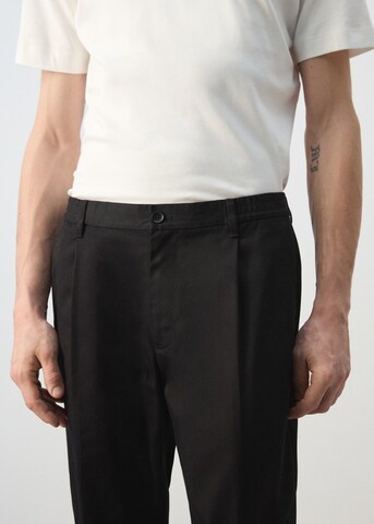 MANGO MAN Regular Pants 'Roberto2' in Black
