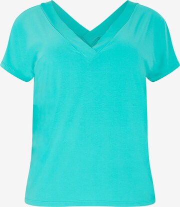 Yoek Shirt in Blauw: voorkant