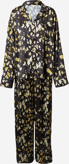 TOPSHOP Pyjama värissä sitruuna / musta / munankuori, Tuotenäkymä