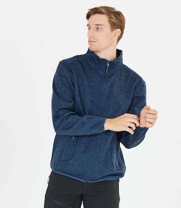 Whistler Fleece jas in Blauw: voorkant