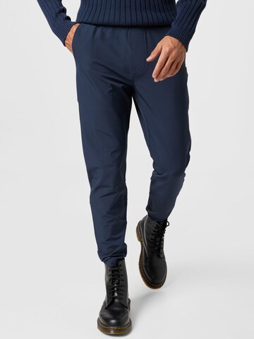 Abercrombie & Fitch Regular Broek in Blauw: voorkant