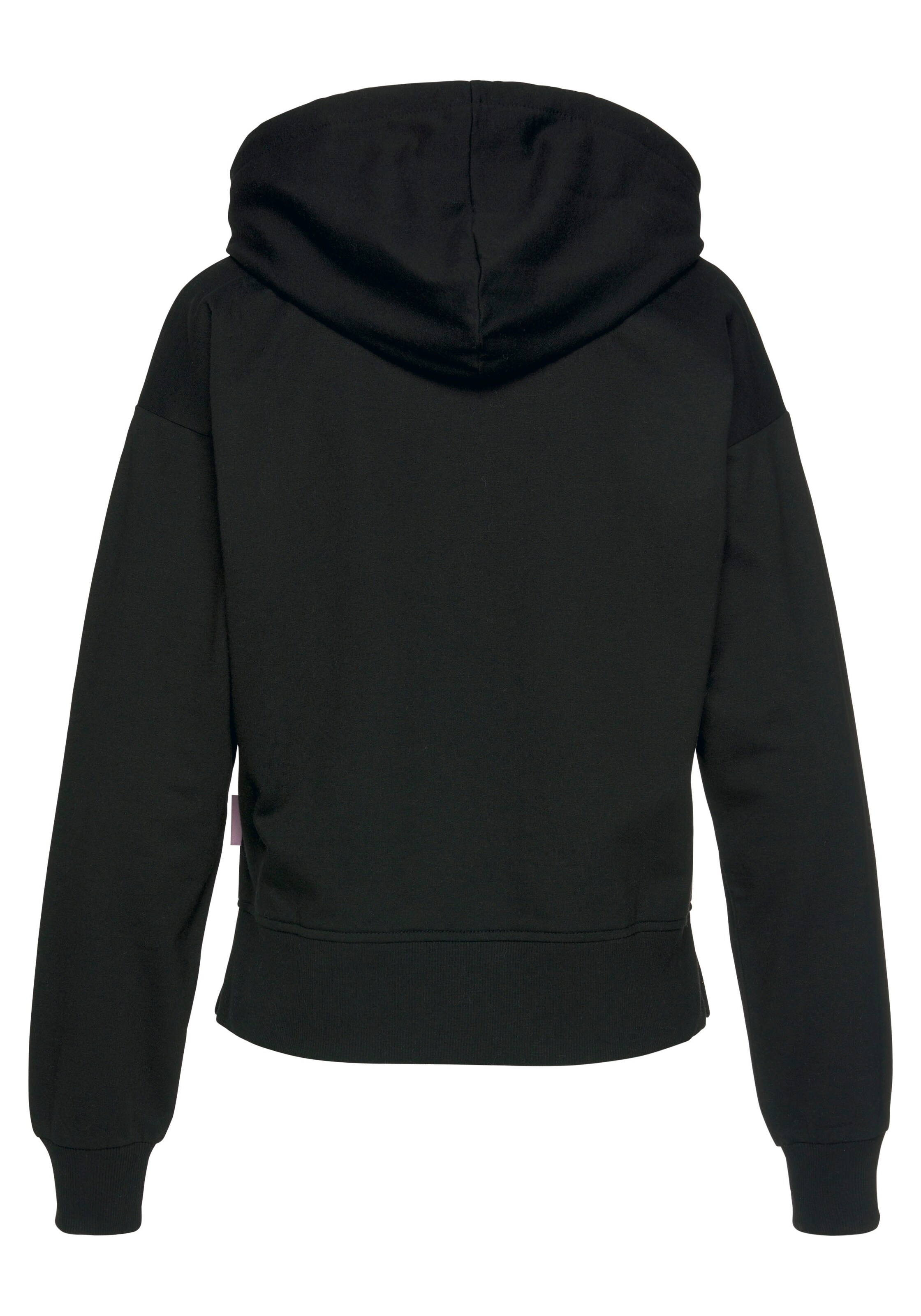 LASCANA Sweatjacke in Schwarz
