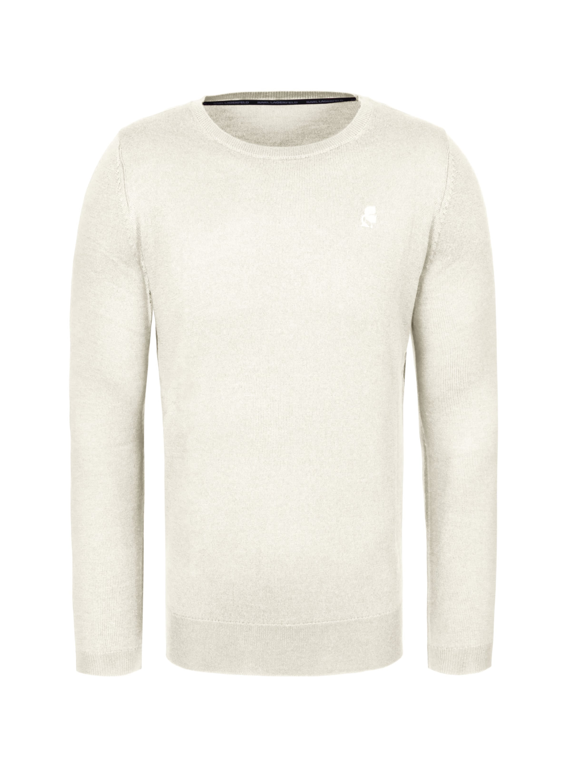 Karl Lagerfeld Pullover '655000' in Beige: Vorderseite