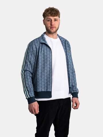 Veste de sport 'Monogram' LACOSTE en bleu