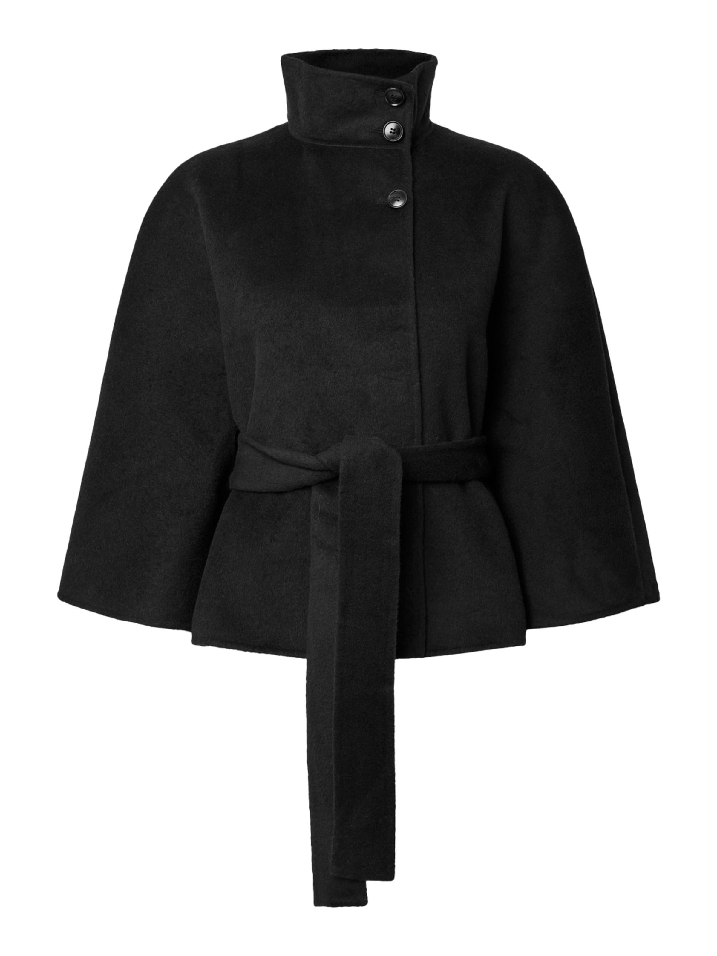 Cappotto di mezza stagione 'YASAlmio' di YAS in nero: frontale