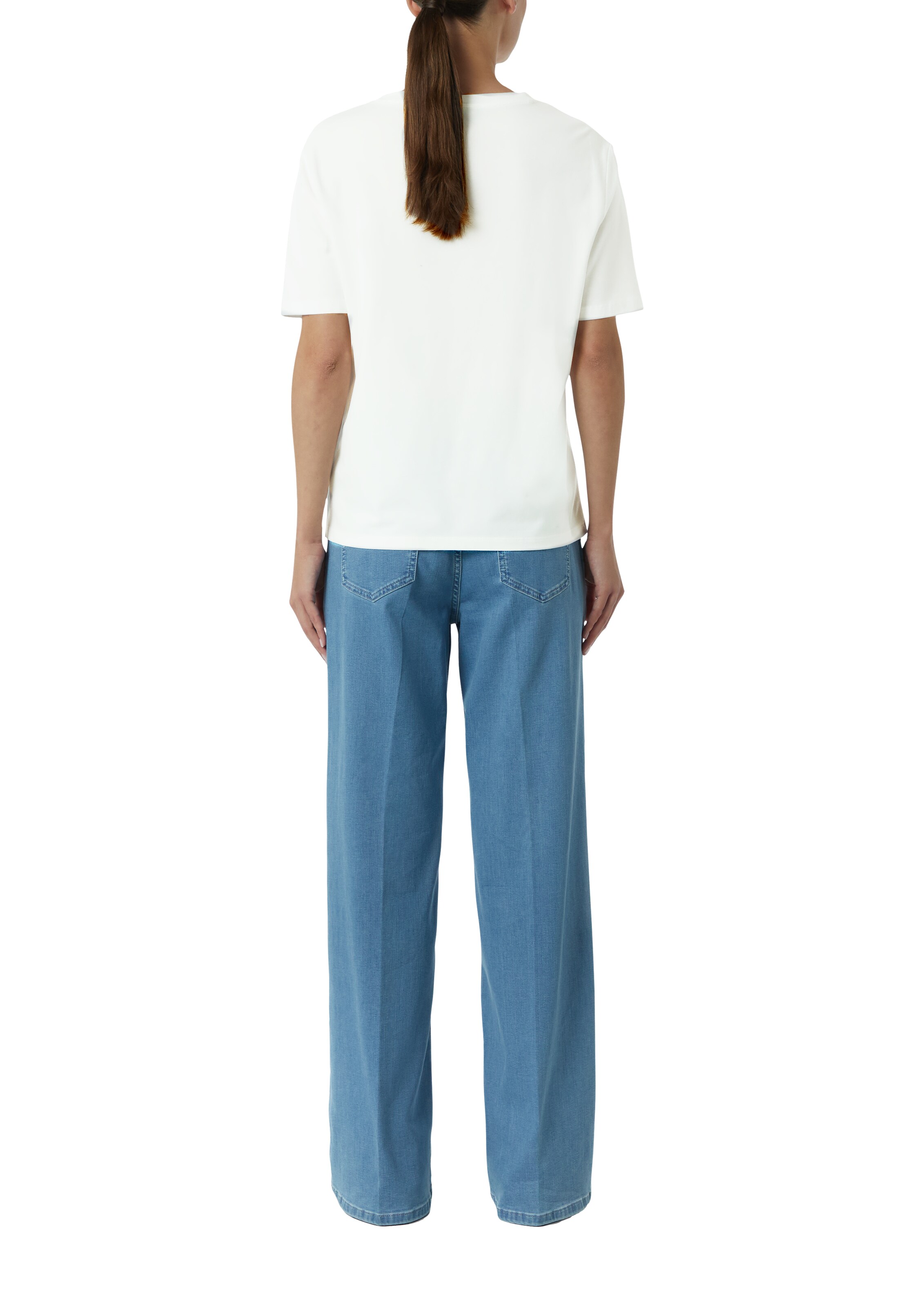 balts COMMA T-Krekls: no aizmugures