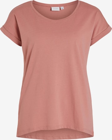 VILA Shirt 'DREAMERS' in Pink: front