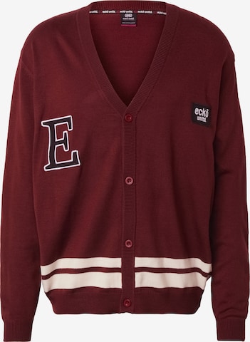 Ecko Unlimited Knit cardigan in Red: front