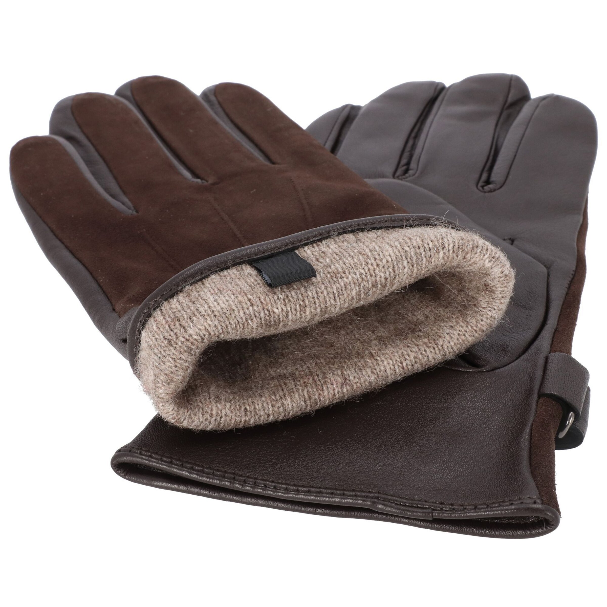 JOOP! Vingerhandschoenen in Bruin