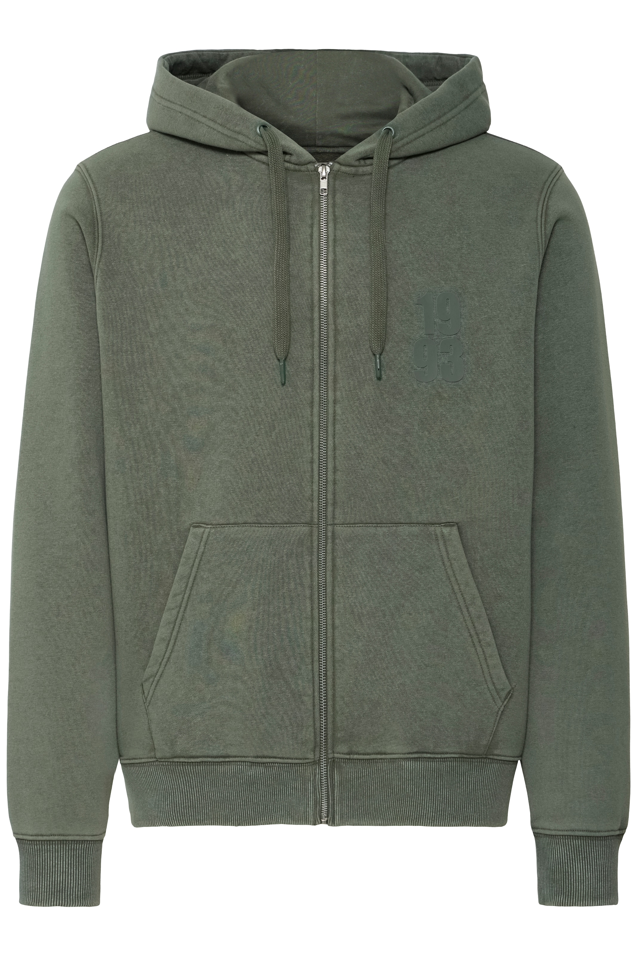 Veste de survêtement 'BHLIAN' BLEND en gris : devant