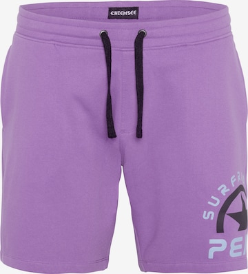 CHIEMSEE Pants in Purple: front