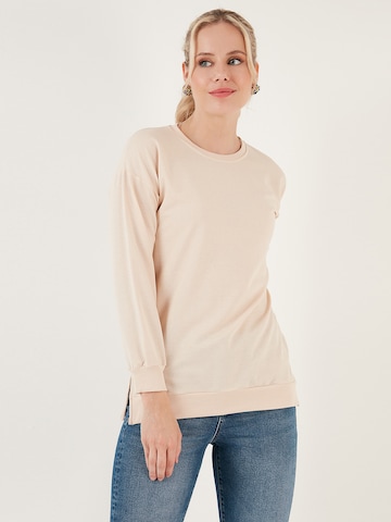 LELA Sweatshirt in Orange: front