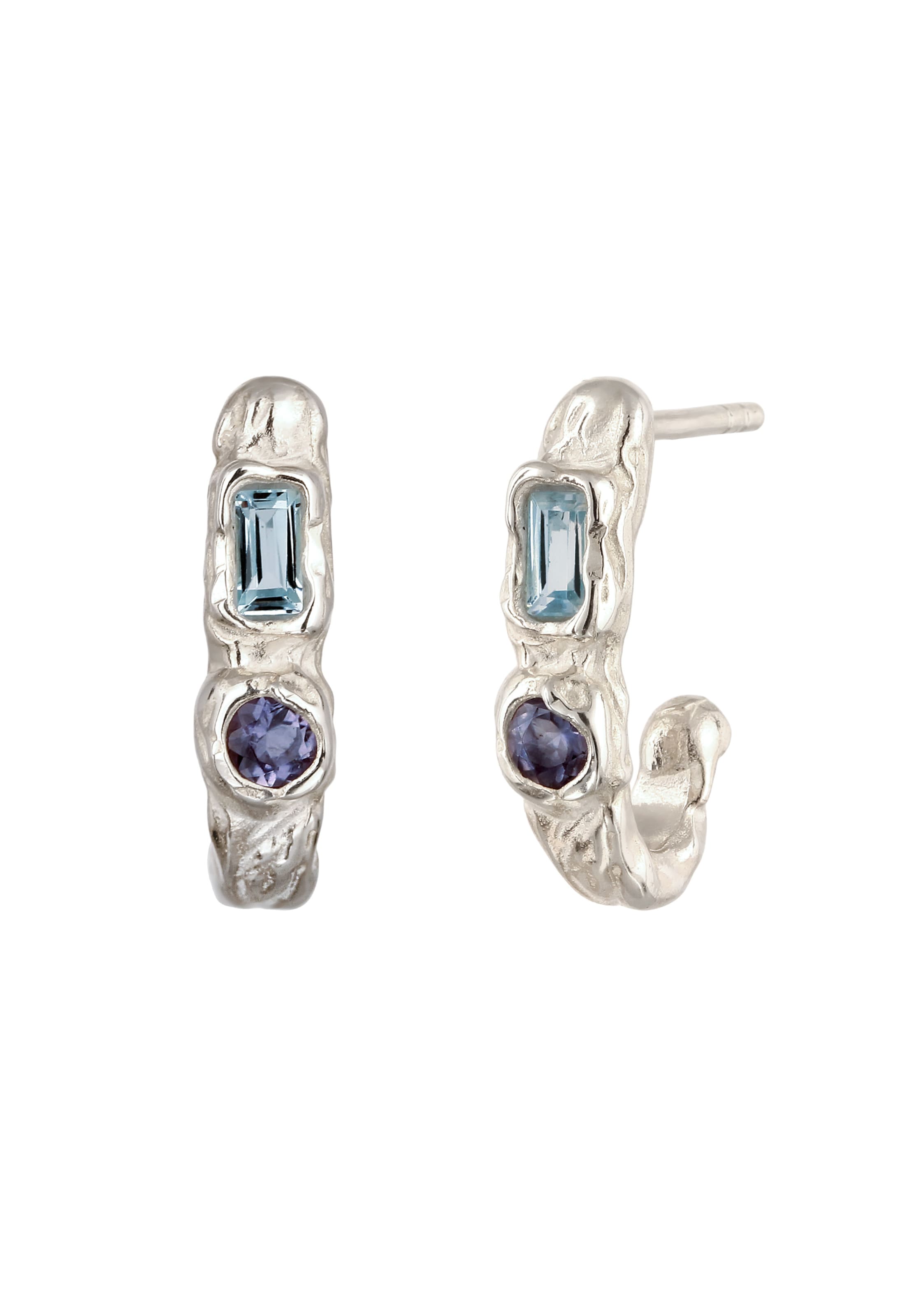 Boucles d'oreilles Haze&Glory en argent