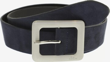 s.Oliver Belt in One size in Blue: front