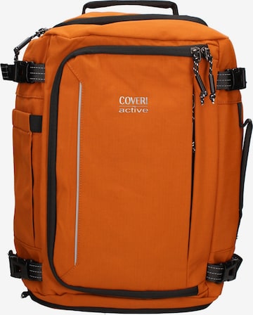 Zaino 'Zaino Coveri Active Poliestere 100% - Chiusura Zip' di Coveri Collection in arancione: frontale