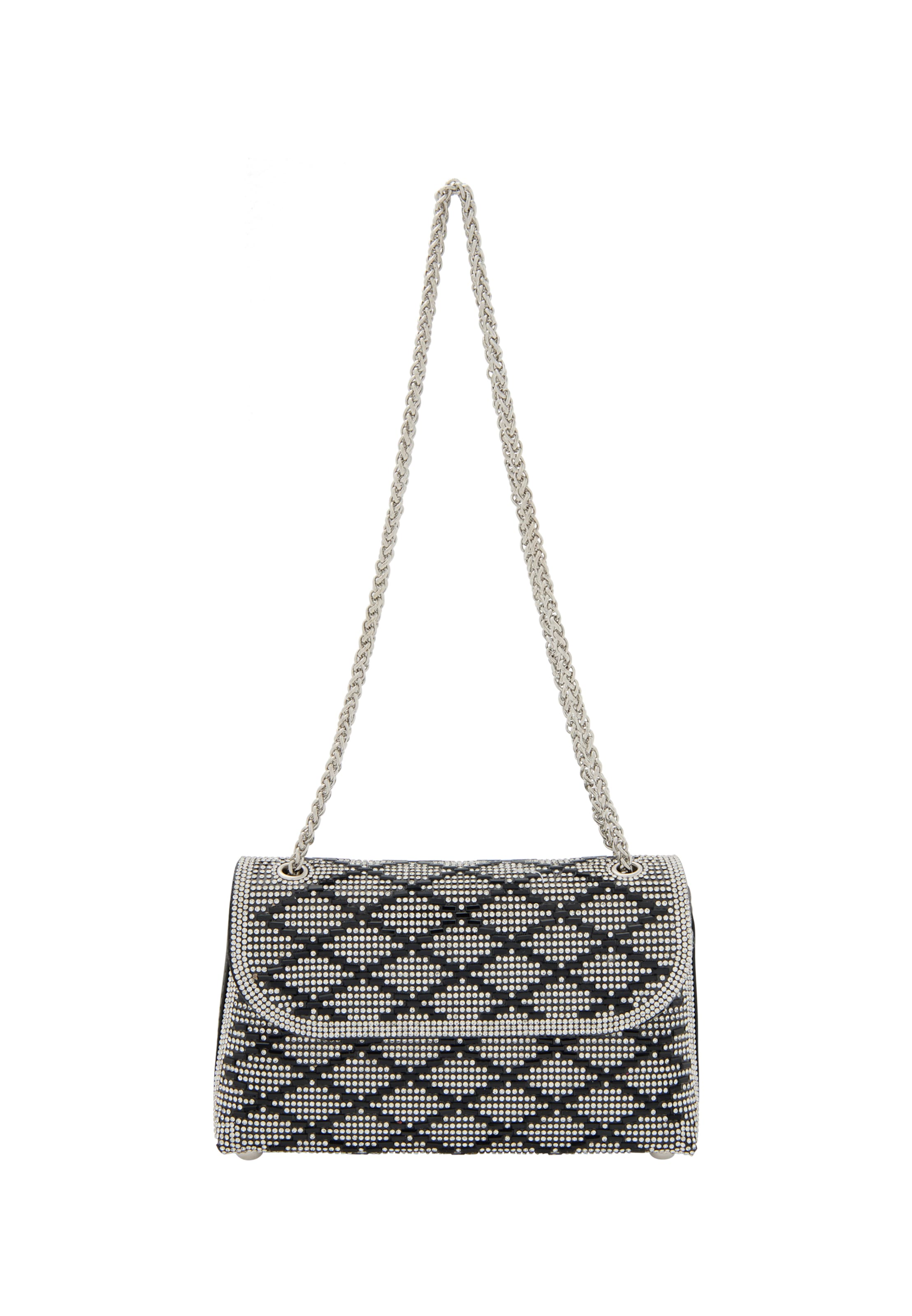 faina Clutch in schwarz, Produktansicht