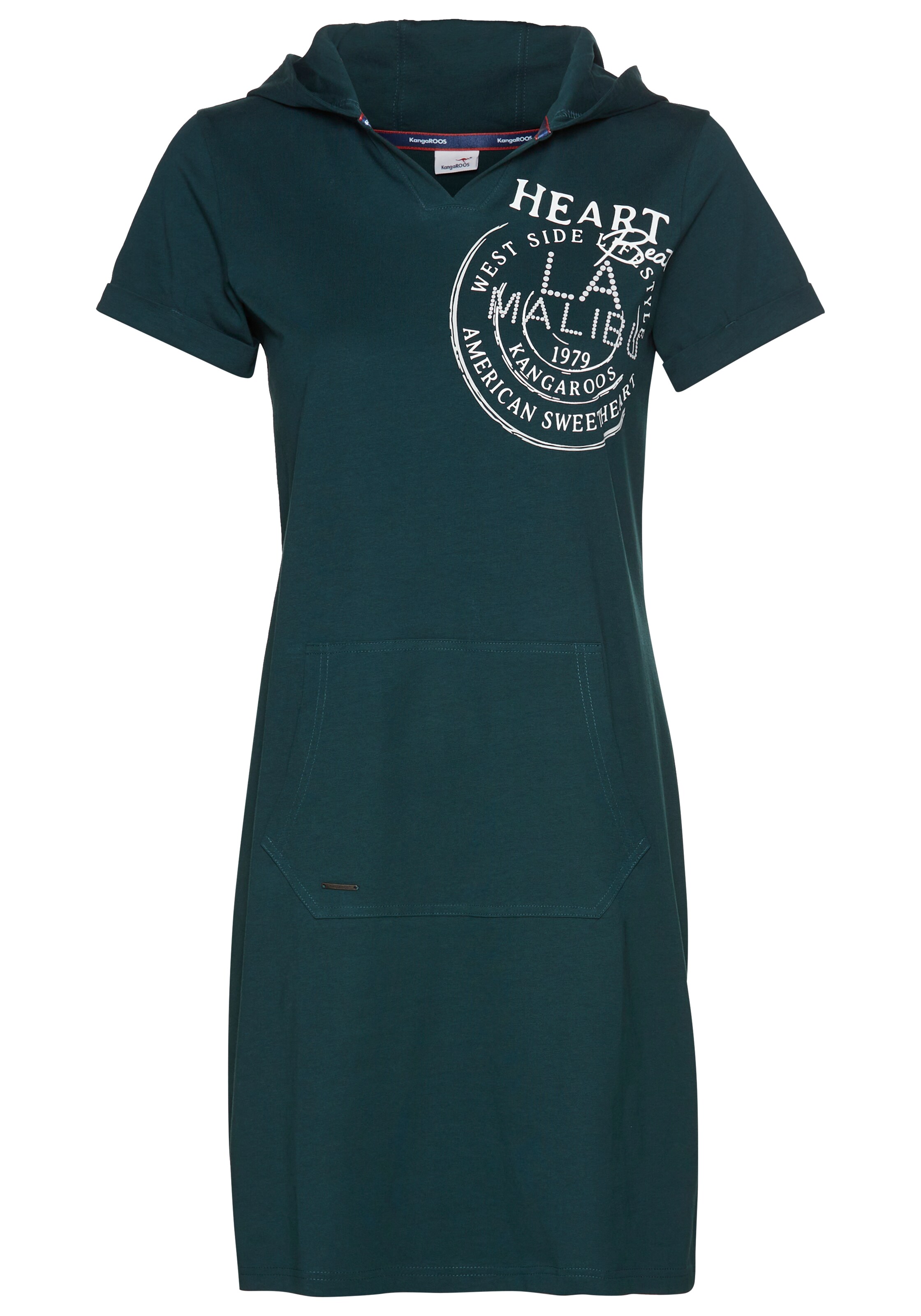 KangaROOS Kleid in Grün: Vorderseite