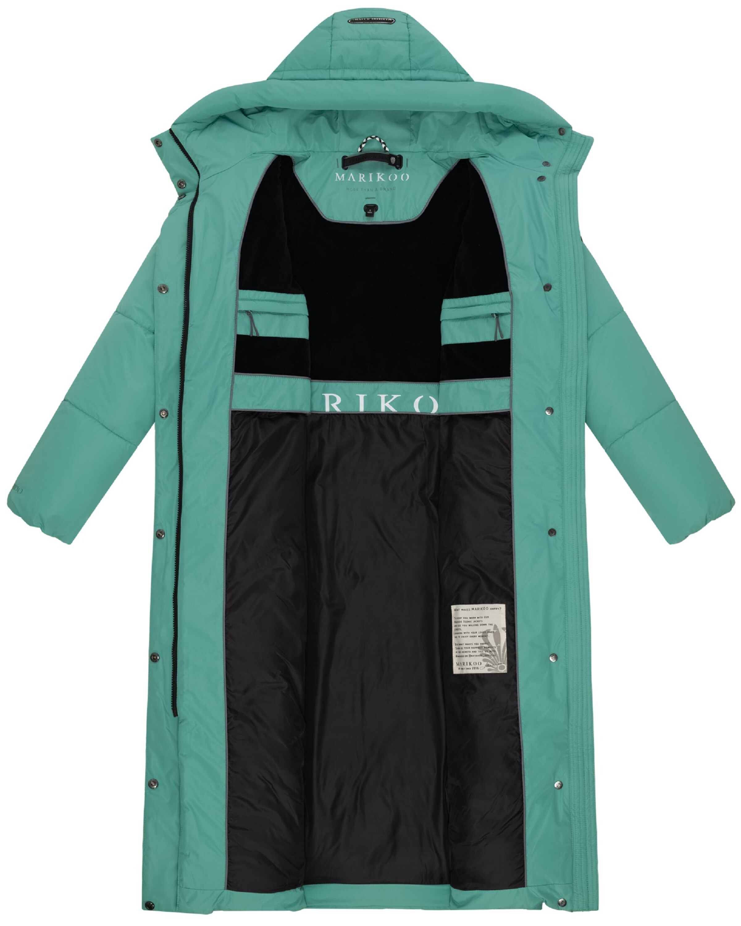 Manteau d’hiver MARIKOO en vert