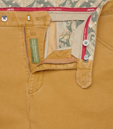 Meyer Hosen Slim fit Chino Pants in Yellow