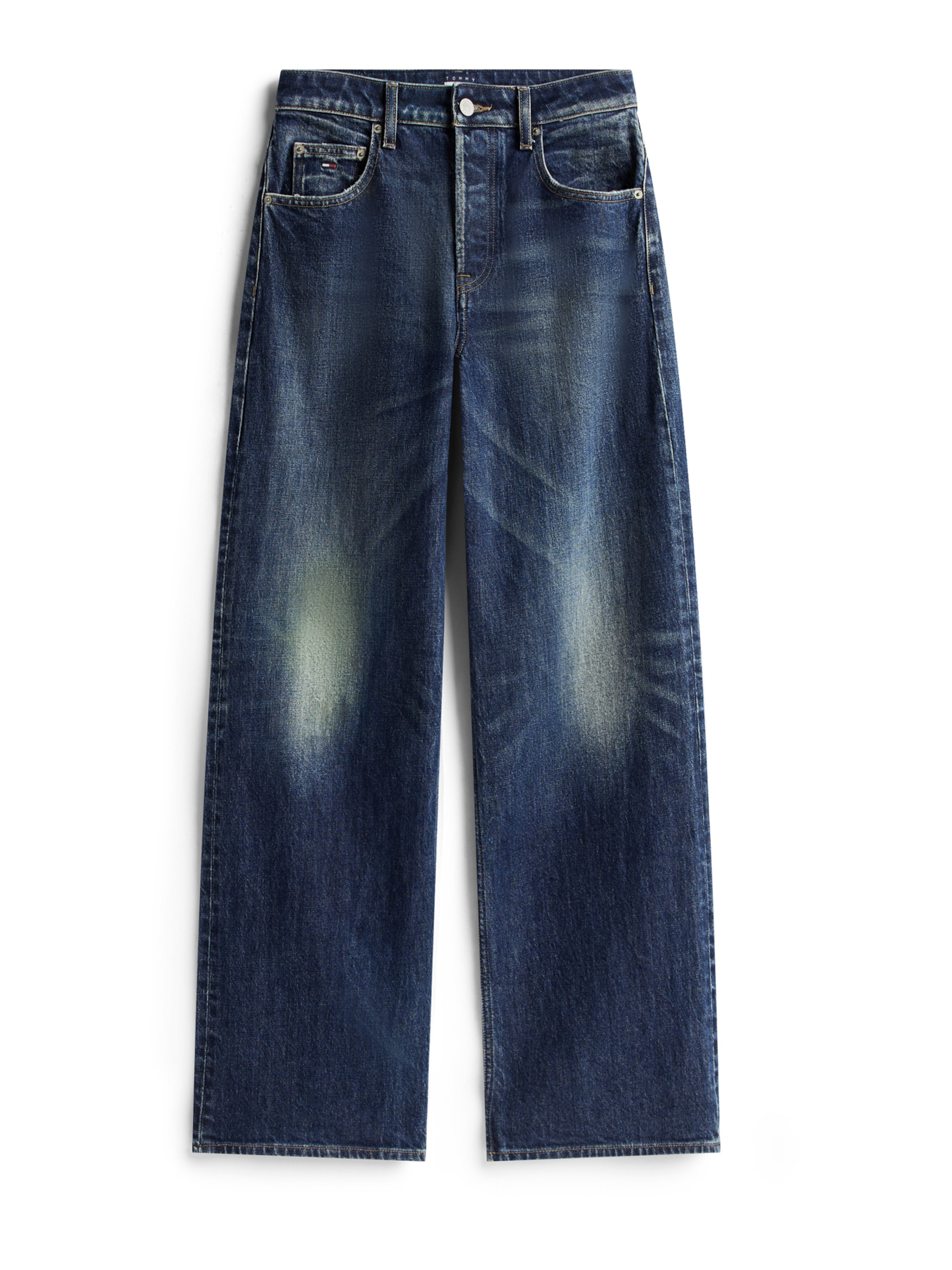 Tommy Jeans Zvonové kalhoty Džíny 'MIA' – modrá: přední strana