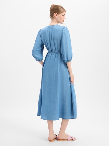 Robe Marie Lund en bleu
