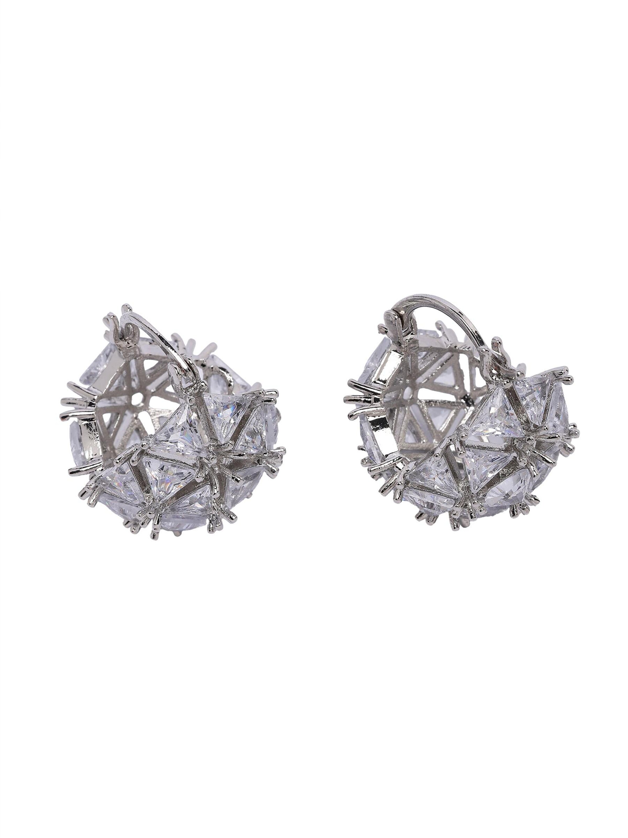 Boucles d'oreilles 'Wilmaette' AVANT-GARDE PARIS en argent