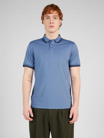 T-Shirt GUESS en bleu : devant