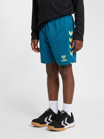 Hummel Regular Sports trousers in Blue