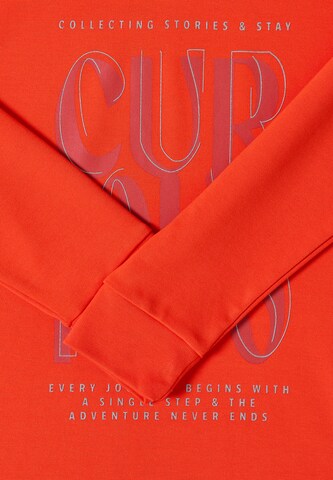 CECIL Sweatshirt in Orange