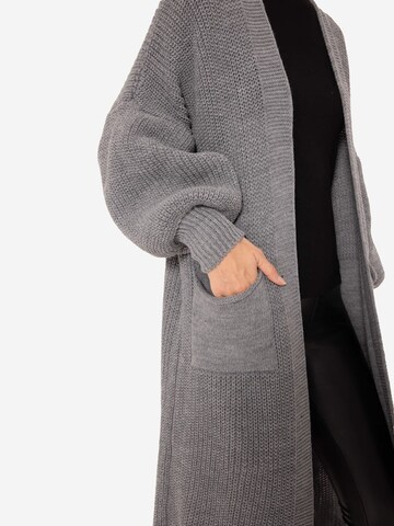 SASSYCLASSY Oversized Cardigan in Grey