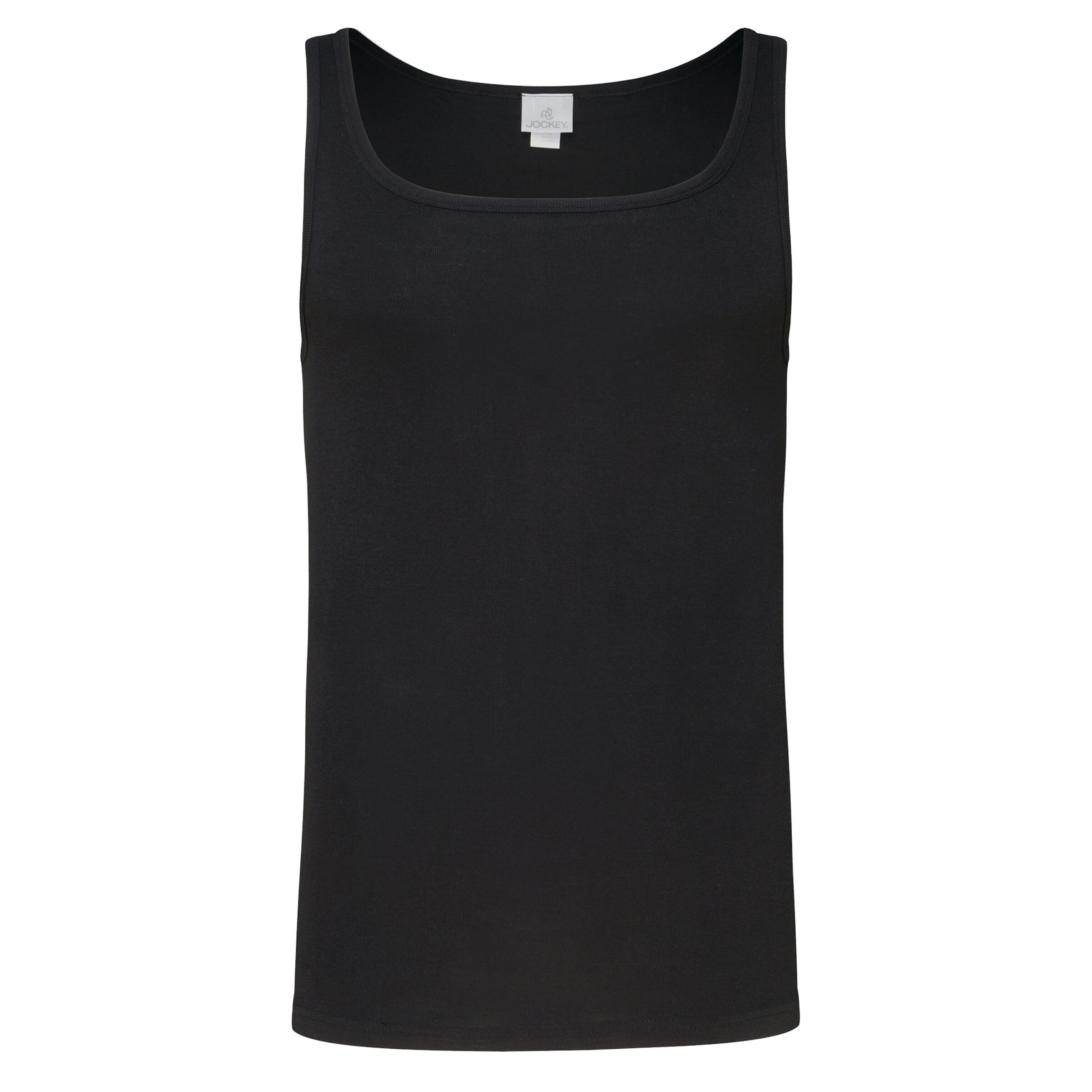 JOCKEY Unterhemd in Schwarz: Vorderseite