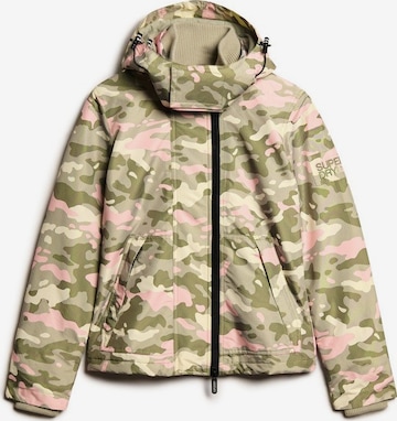 Veste d’hiver Superdry en rose : devant