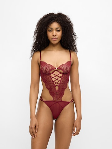 Hunkemöller Bodysuit 'Greta' in Red