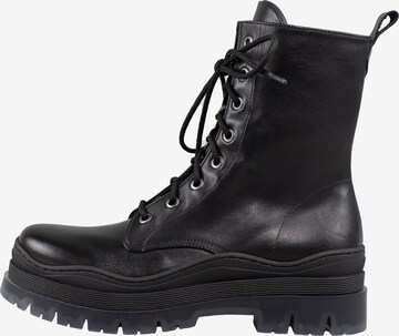 CINQUE Lace-Up Ankle Boots 'CIGILDA' in Black: front