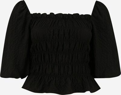 Pieces Tall Shirt in de kleur Zwart, Productweergave