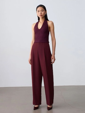 Dilvin - Blusa 'Blusen' em vermelho