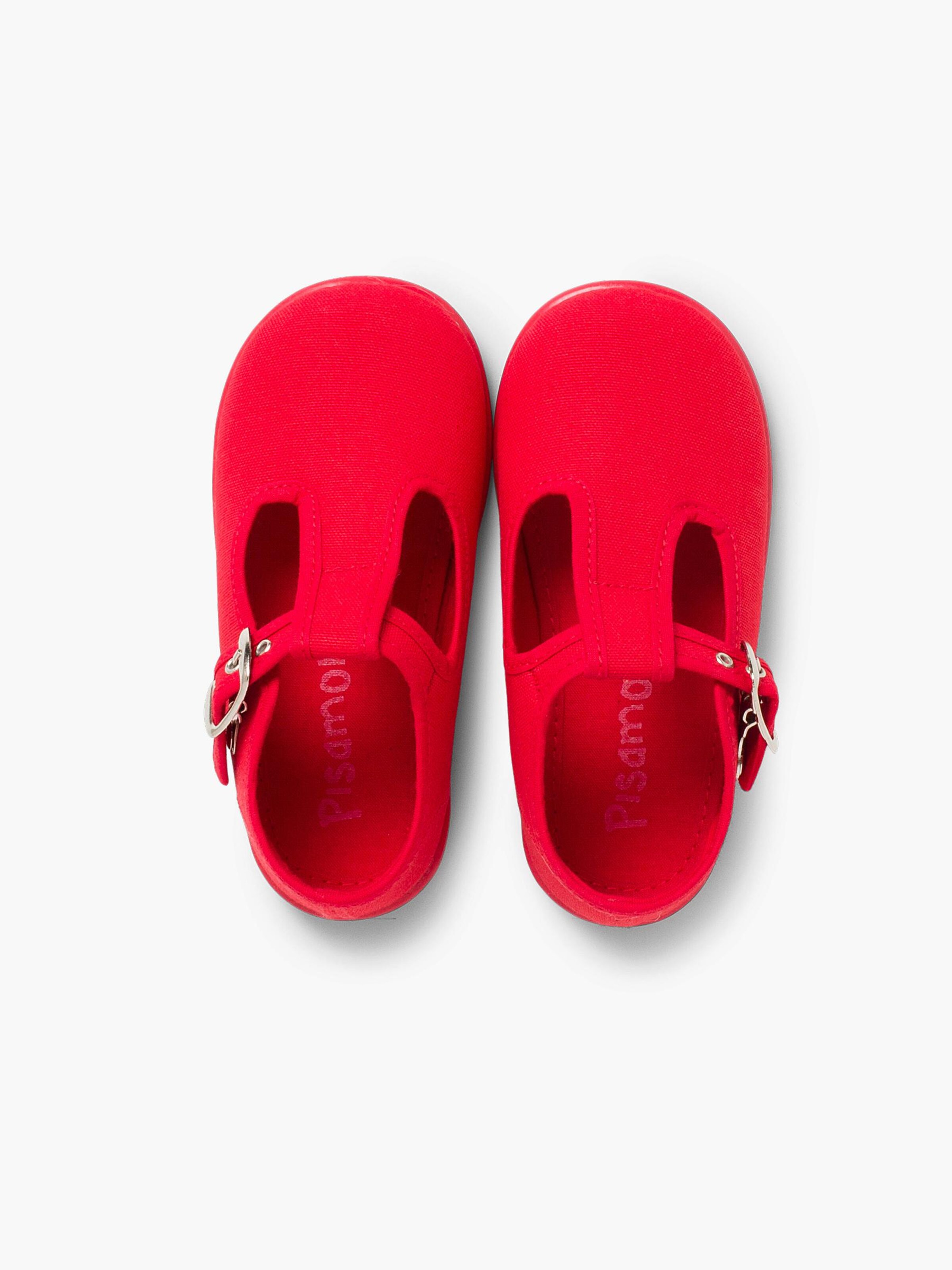 Pisamonas First-Step Shoes in Red