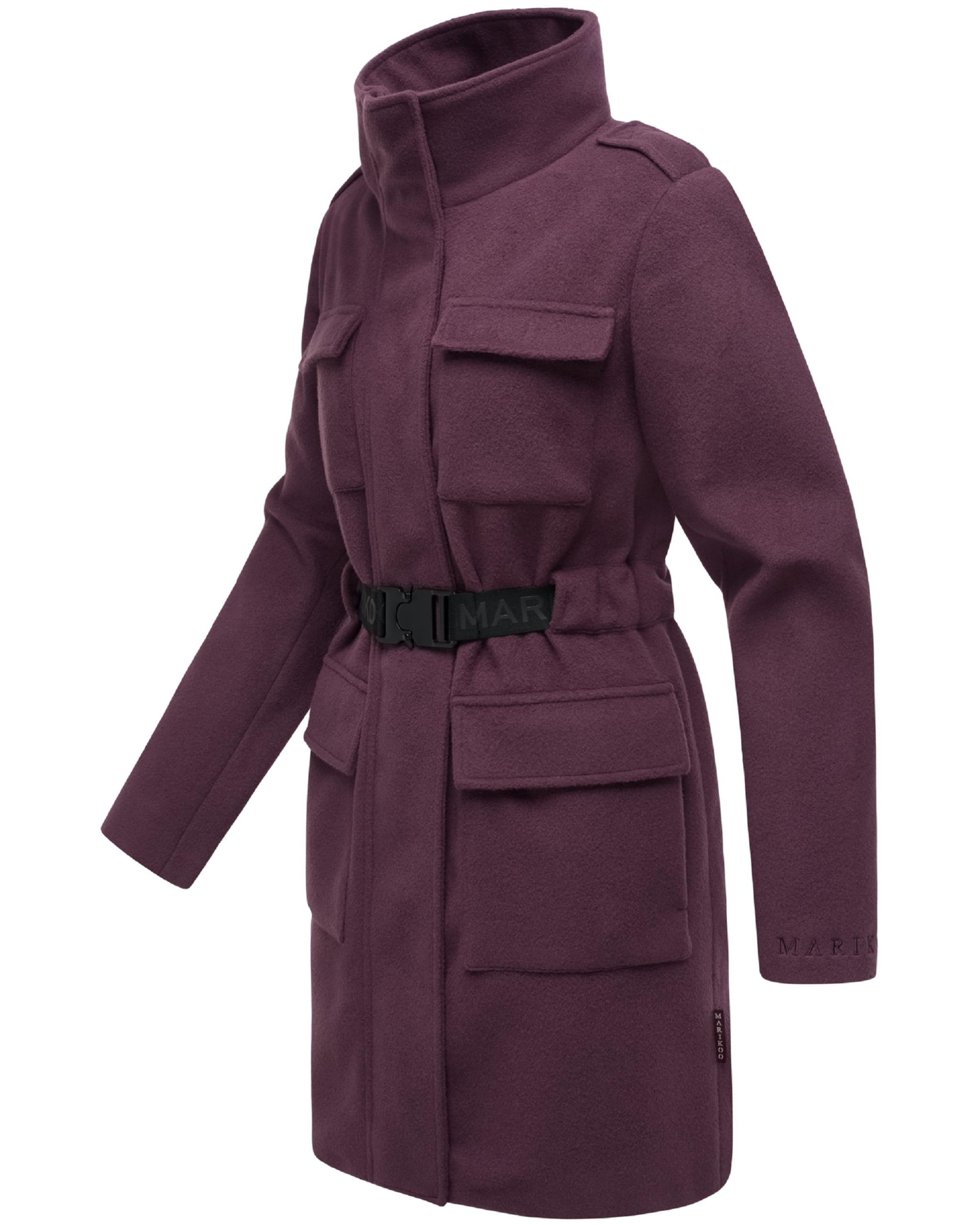 Palton de primăvară-toamnă 'Tanokoo 16' de la MARIKOO pe mov