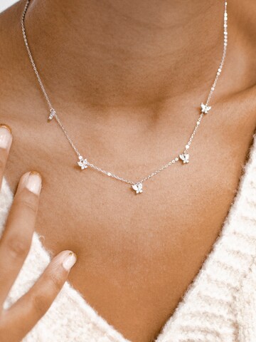 Hey Happiness Kette 'Sweet Wings' in Silber