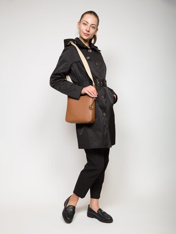 Michael Kors Schoudertas 'North South' in Beige
