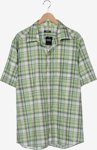 Walbusch Button Up Shirt in XXL in Green: front