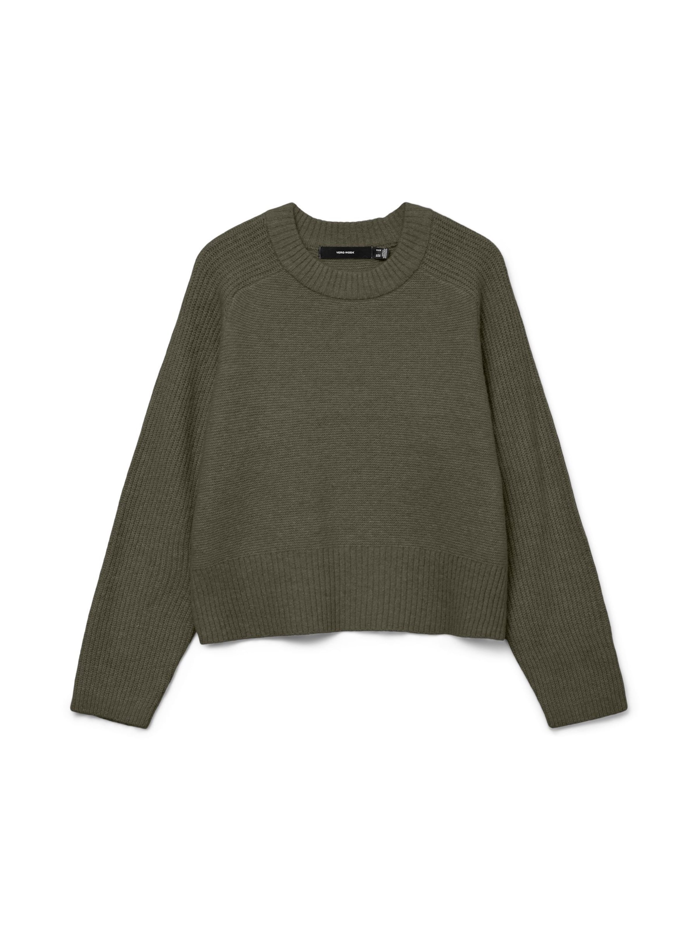 VERO MODA Pullover 'VMBang' i grøn: forside