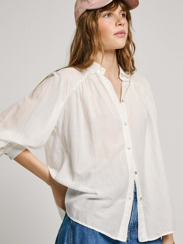 Chemisier 'East' Pepe Jeans en blanc