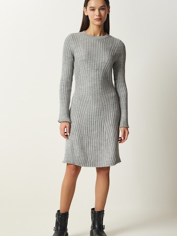 Happiness İstanbul Knit dress in Grey